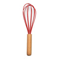 Silicone Whisk w/Wood Handle