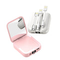 5000mAh Portable Mini Power Pack With Cosmetic Mirror