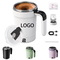 Rechargeable Self Stirring Mug With Temperature Display