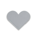 Mini Heart Shaped PU Bookmark
