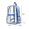 Lightweight Transparent PVC Outdoor Sports Backpack