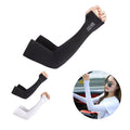 Unisex Sun Protection Arm Sleeves With Thumb Holes