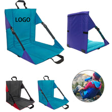 Compact Waterproof Outdoor Cushion with Backrest