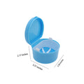 Plastic Semi-circular Denture Case