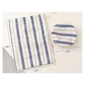 Single Layer Striped Drawstring Bread Bags