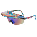Oversized Bicycle Visor Hat Sport Sunglasses
