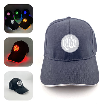 LED Fiber Optic Light Up Baseball Cap