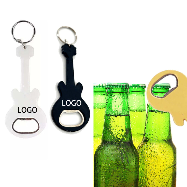 Creative Guitar Keychain Opener