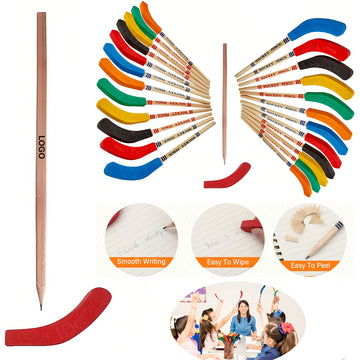 Hockey Stick Pencil with Eraser