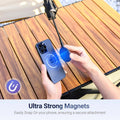 Magnetic Retractable Cell Phone Stand Umbrella