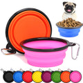 Collapsible Pet Bowl Silicone Expandable Cup Dish