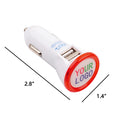 Illuminated Dual Usb Car Charger