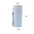 12Oz Wheat Straw Cup