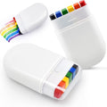 6 Color Rainbow Face Painting Crayons
