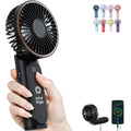 Ultra Quiet 6 Speed Portable Rechargeable Handheld Fan