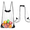 Pvc Clear Drawstring Bags Stadium Approved