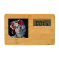 Blank Heat Transfer Wooden Desktop Electronic Digital Clock