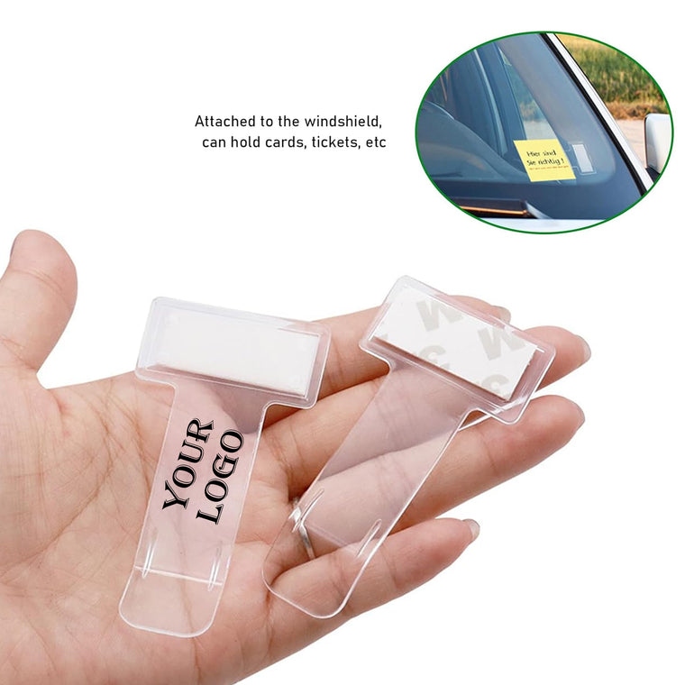 Transparent Ticket Clip