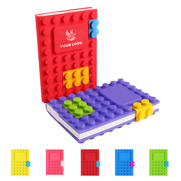 6A Silicone Building Block Cover Notebook Journals