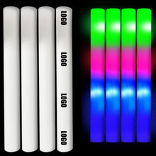 Led Foam Sticks Glow Batons With 3 Modes Flashing Effect