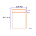 Laser Self-Sealing Plastic Pouch