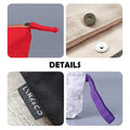 Metal Zipper Canvas Bag