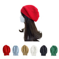Winter Solid Color Knitted Hat Woolen Hat