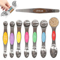 Stainless Steel Magnetic Measuring Spoons Set