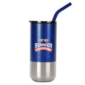 Full Color Insulated Custom Tumbler w/ Straw - 16 oz.