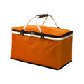 Collapsible Insulated Picnic Basket with Sturdy Handle