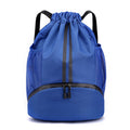 Soccer Drawstring Backpack With Separate Shoe Compartment
