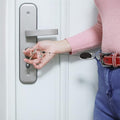 Back Clip Oval Easy Stretch Device Keychain Buckle
