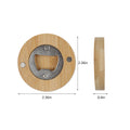 Wooden Magnetic Bottle Opener