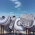 Round Beach Towel Blanket