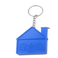 House Shaped Tape Measure Keychain