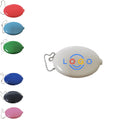 Oval Coin Holder Keychain
