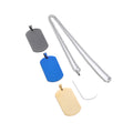 Dog Tags Stainless Steel Necklace