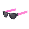 Foldable Portable Silicone Palm Bracelet Sunglasses