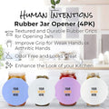 Can Opener/Lid Opener Clip Pads (4 Pack)
