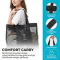 2-in-1 Mesh Beach Bag