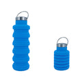 16Oz./6Oz. Collapsible Silicone Water Bottles With Handle