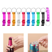 Aluminum Bottle Opener with Key Chain