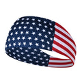American Flag Sports Headband