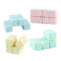 Plastic Infinity Cube Fidget Toy Stress Relief Fidget Toy