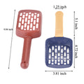 Pet Poop Scoop With Long Clashing Color Handle