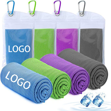 40" X 12" Summer Outdoor Fitness Quick Dry Cold Towel