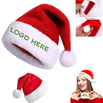 Short Plush Christmas Costume Hat