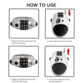 Anti-Theft Telescopic Wire Lock