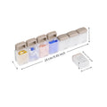Magnetic Detachable Pill Organizer 1 Time a Day