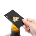 Stainless Steel Ace Spades Poker Bottle Opener